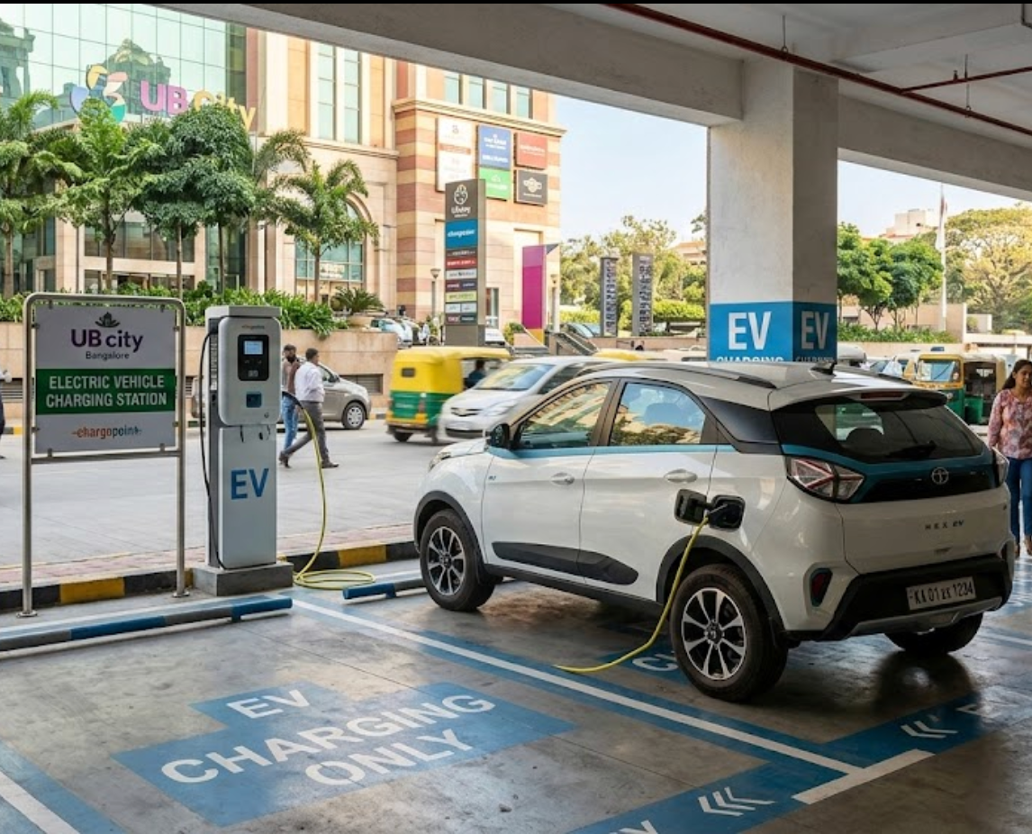 EV Charging for Shopping Malls and Retail Spaces in India: Why It Makes Business Sense