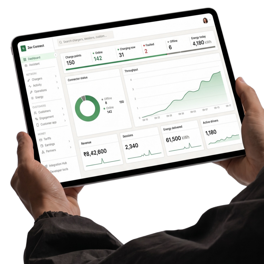 Monitor your chargers live