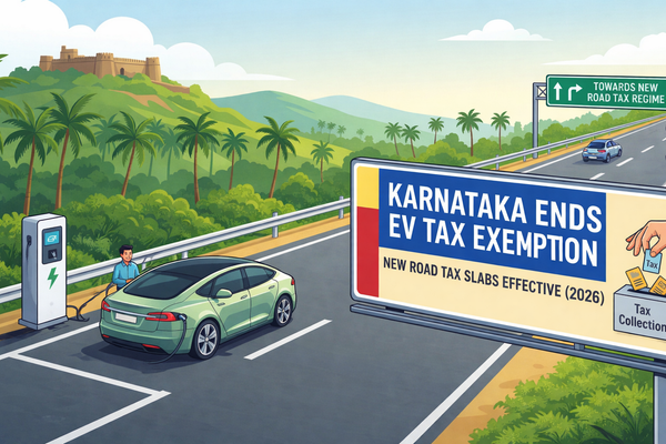 Karnataka EV Road Tax 2026: Everything Buyers Need to Know