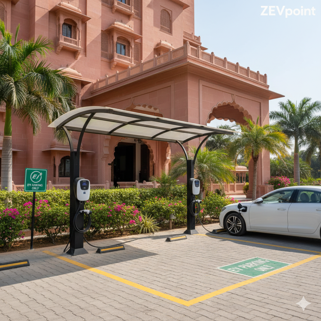 Implementing EV Charging: Lessons from a Jaipur Hotel