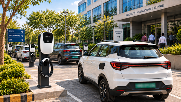 Workplace EV Charging in India: How to Set Up EV Chargers at Your Office