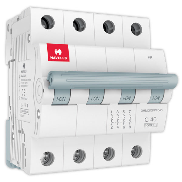 MCB 40A — Four Pole