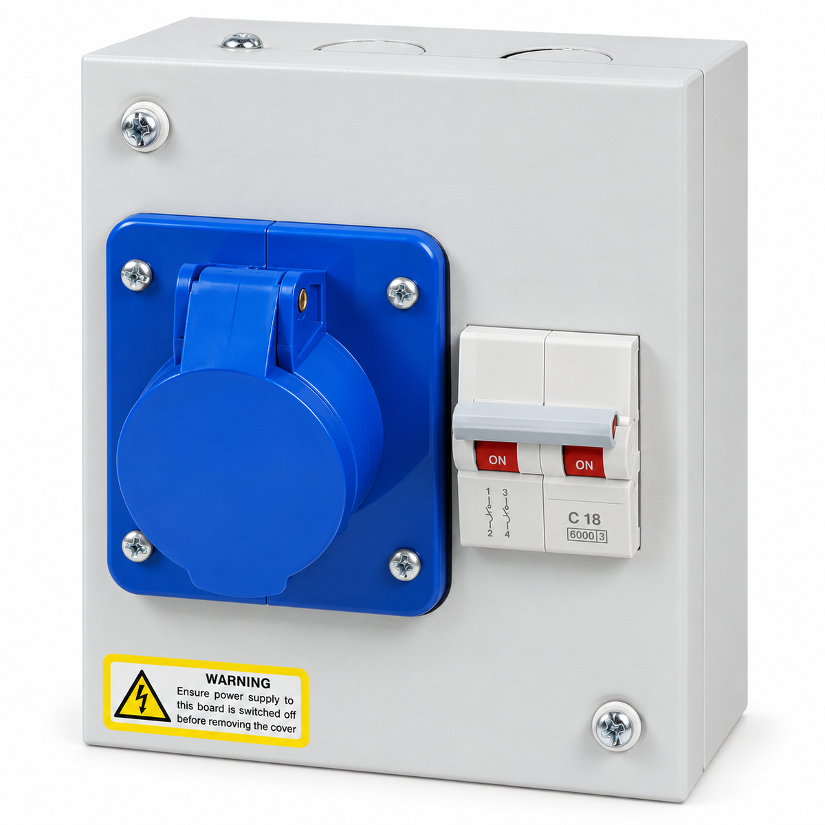 CEE Socket Box with MCB