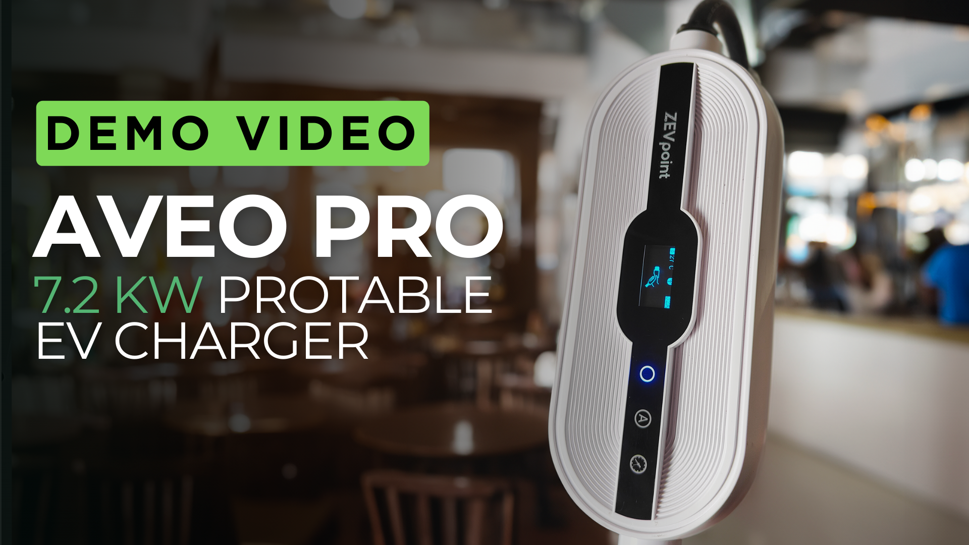 Demo Video - Aveo Pro 7.2kw Portable EV Charger