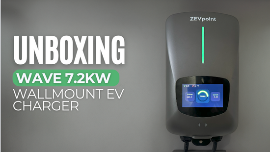Unboxing for Zevpoint Wave 7.2kW EV Charger