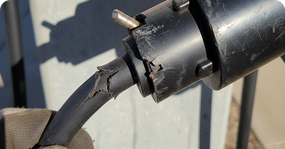 Regularly check charger for wear and damage.